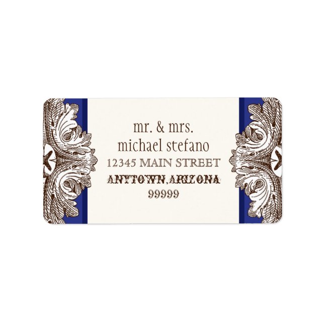 Eat, Drink n Get Married Matching Address Labels (Front)