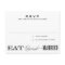 EAT, DRINK | RSVP