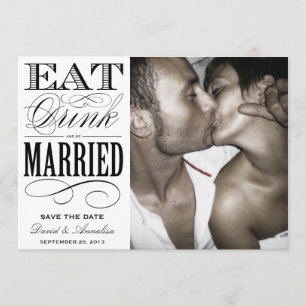 EAT, DRINK    SAVE THE DATE