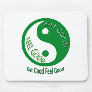 Eat Good Feel GoodDiet and Weight Loss Mouse Mat