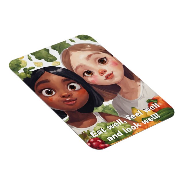 Eat Healthy  Magnet (Right Side)