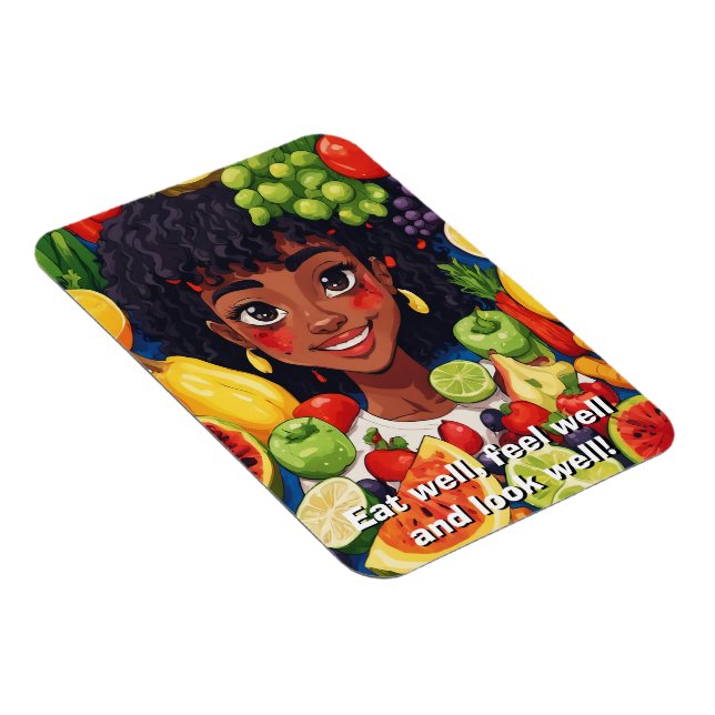 Eat Healthy  Magnet (Right Side)