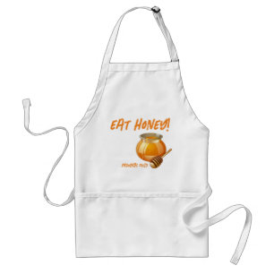 Eat Honey Proverbs 24:13 Standard Apron