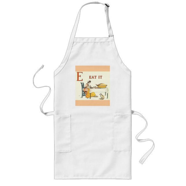 Eat it long apron (Front)