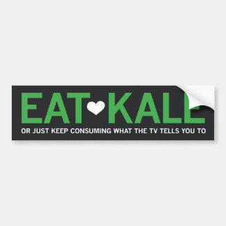 Eat Kale Bumper Sticker