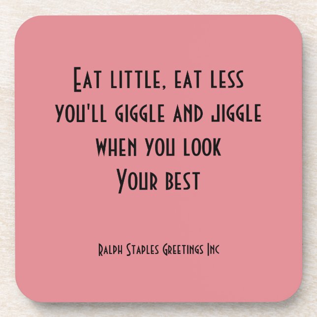 Eat little coaster (Front)