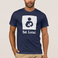 Eat Local Breastfeeding / Nursing Icon