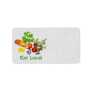 Eat Local Label