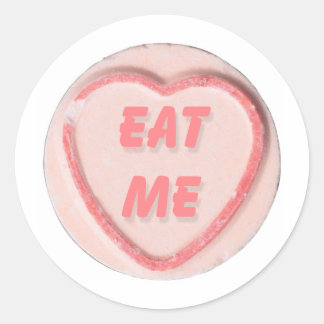 Eat Me Classic Round Sticker