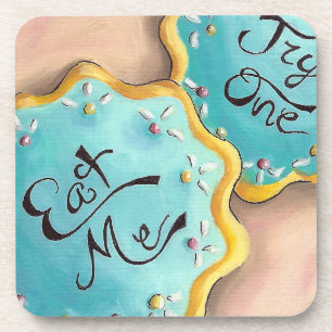 Eat Me Coaster Alice in Wonderland Coaster