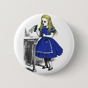 Eat Me, Drink Me 6 Cm Round Badge