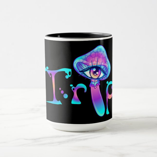 Eat Me Mushroom and Trip Mug (Center)