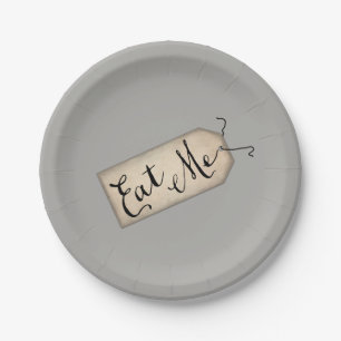 Eat Me Paper Plate