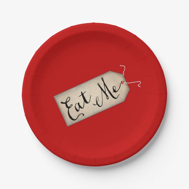 Eat Me Paper Plate (Front)