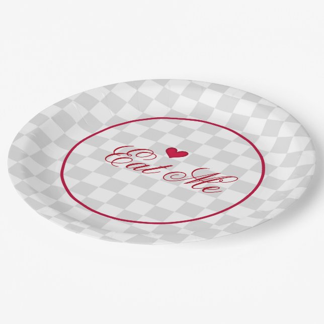 Eat Me Paper Plate (Angled)