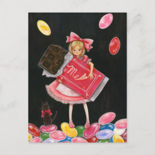 EAT ME ! POSTCARD