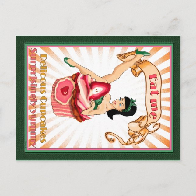 Eat me postcard (Front)