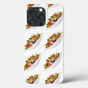 Eat more plants fresh salad motivation lettering iPhone 13 pro case