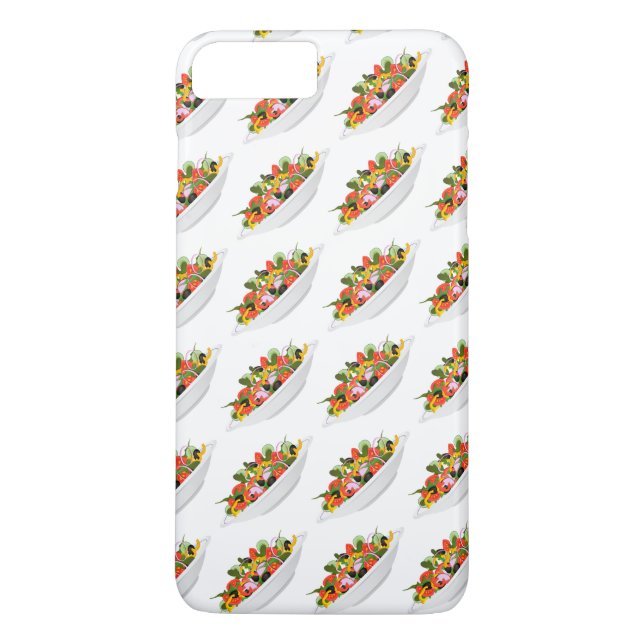 Eat more plants fresh salad motivation lettering Case-Mate iPhone case (Back)