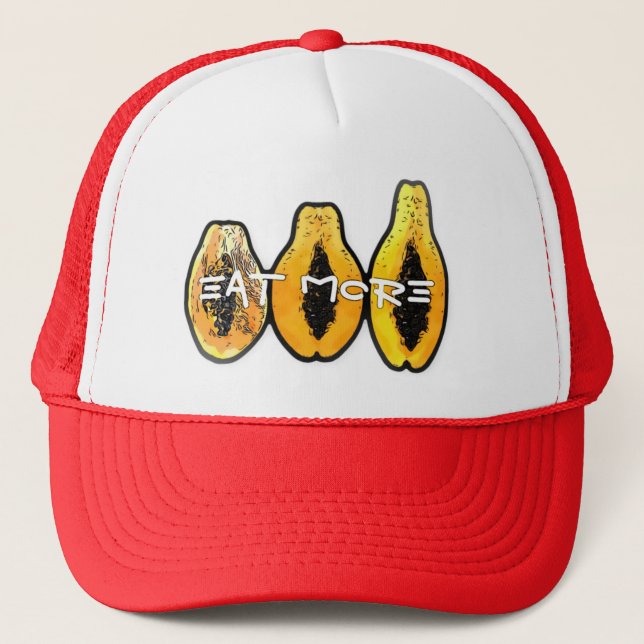 EAT MORE TRUCKER HAT (Front)