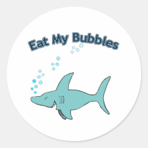 Eat My Bubbles Classic Round Sticker