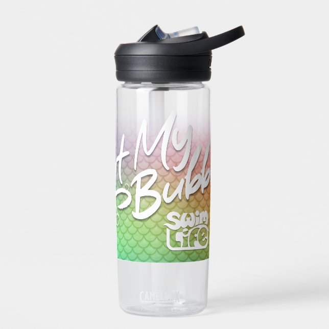 "Eat My Bubbles" Swim Life CamelBak Eddy® Water Bottle (Left)