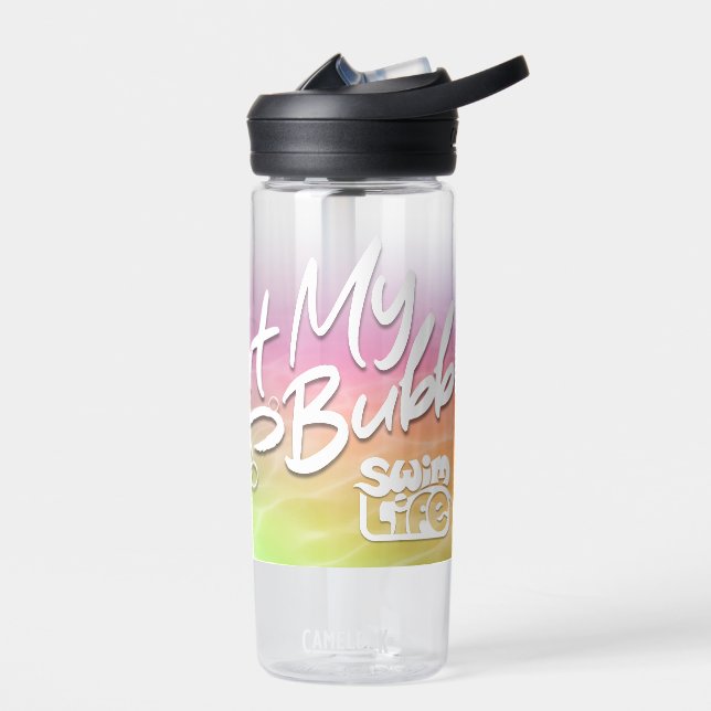 "Eat My Bubbles" Swim Life CamelBak Eddy® Water Bottle (Left)
