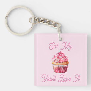 Eat My Muffin Keychain