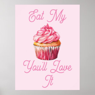 Eat My Muffin Poster