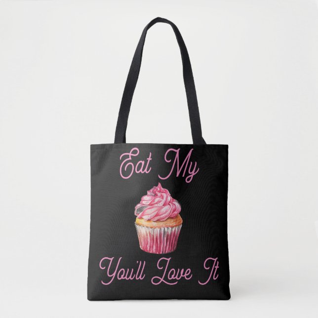 Eat My Muffin Tote Bag (Front)
