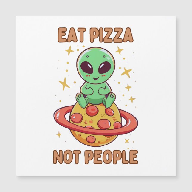 Eat pizza not people (Front)