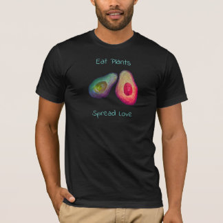 Eat Plants Spread Love - Vegan t-shirt (USA made)