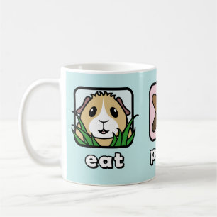 Eat Poop Sleep Guinea Pig Mug
