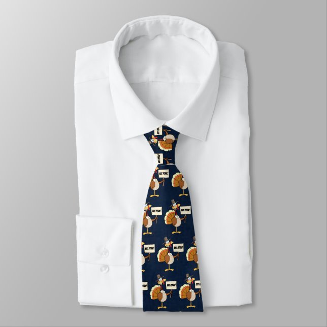 eat pork turkey tie (Tied)