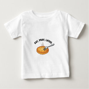 Eat Pray Latke Jewish Hanukkah Latke Lovers Baby T-Shirt