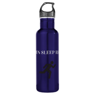 Eat ,Run,Sleep,Repeat Blue 710 Ml Water Bottle