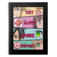 Eat Sleep Anime Lover Otaku Girl Japanese Ramen