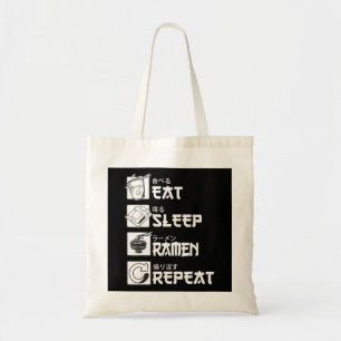 Eat Sleep Anime Repeat Gift Idea Cosplayer Tote Bag