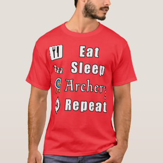 Eat Sleep Archery Repeat T-Shirt