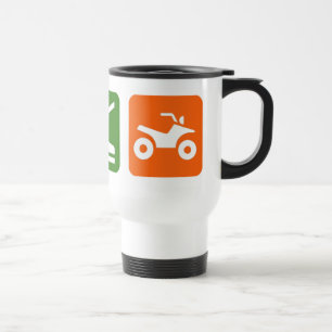 Eat Sleep ATV Travel Mug