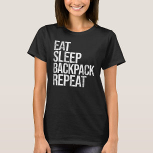 Eat Sleep Backpack Repeat T-Shirt