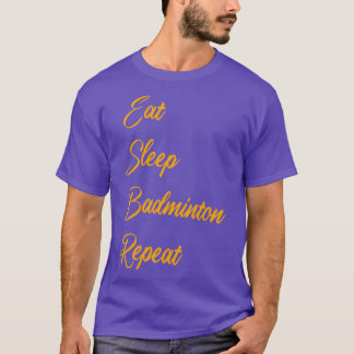 Eat Sleep Badminton Repeat Badminton Sweater Eat S