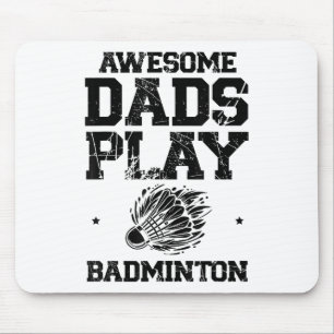 Eat Sleep Badminton Repeat Shuttle Racket  Mouse Mat