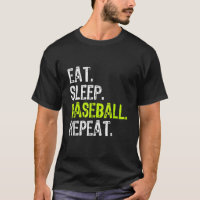 Eat Sleep Baseball Cool Player Fan Coach   Cool