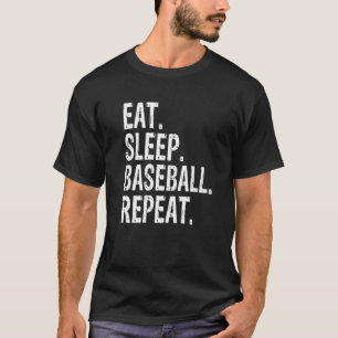 Eat Sleep Baseball Repeat Baseball Premium T-Shirt