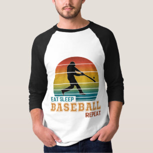 Eat Sleep Baseball Repeat T-Shirt