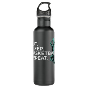 Eat Sleep Basketball Repeat Basketballplayer Gift  710 Ml Water Bottle