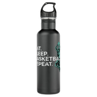 Eat Sleep Basketball Repeat Basketballplayer Gift  710 Ml Water Bottle