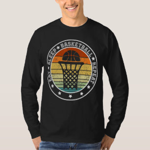 Eat Sleep Basketball Repeat Boy Youth Kid Basketba T-Shirt