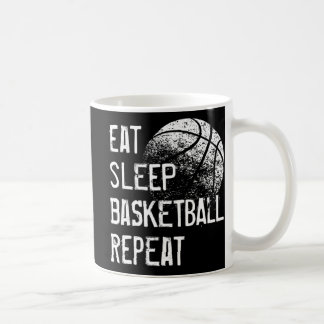 Eat Sleep Basketball Repeat  for Men Women Girls B Coffee Mug